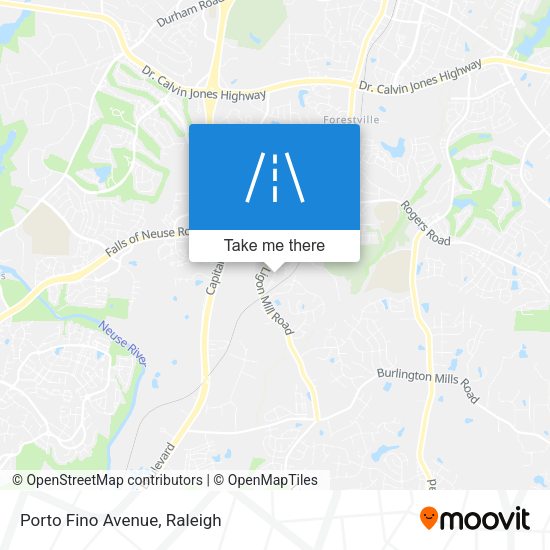 Porto Fino Avenue map