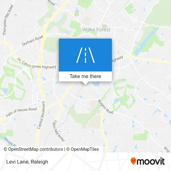 Mapa de Levi Lane