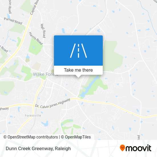 Mapa de Dunn Creek Greenway