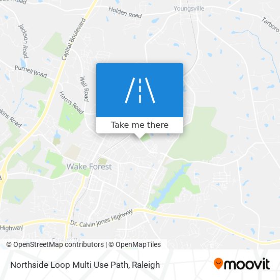 Northside Loop Multi Use Path map