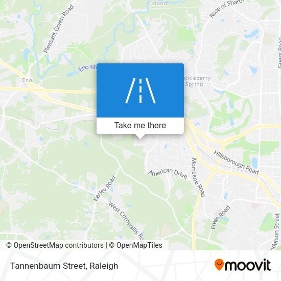 Mapa de Tannenbaum Street