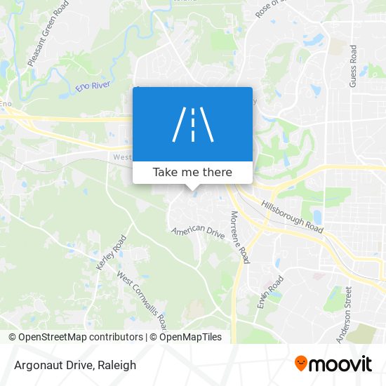 Argonaut Drive map
