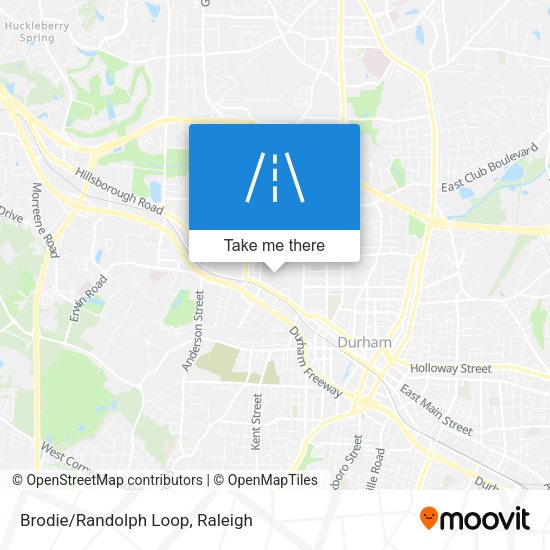 Brodie/Randolph Loop map
