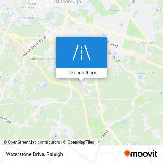 Mapa de Waterstone Drive