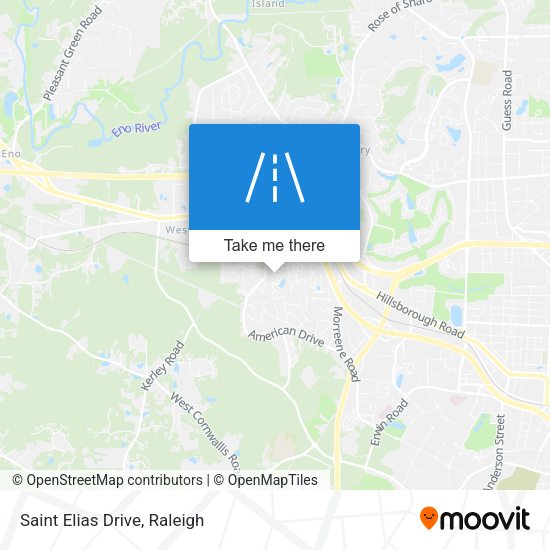 Saint Elias Drive map