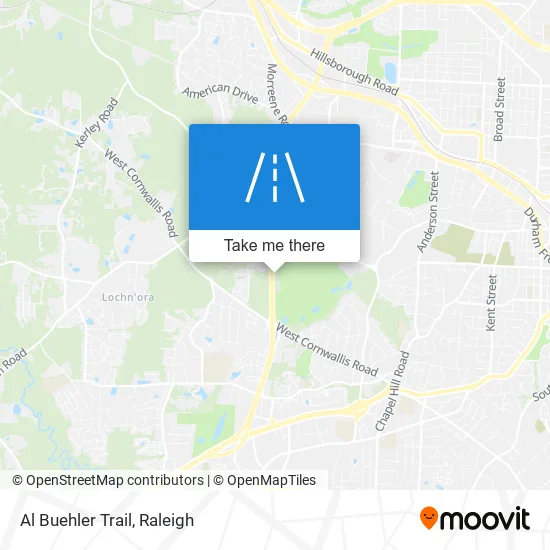 Al Buehler Trail map