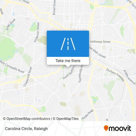 Mapa de Carolina Circle
