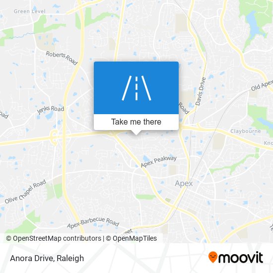 Anora Drive map