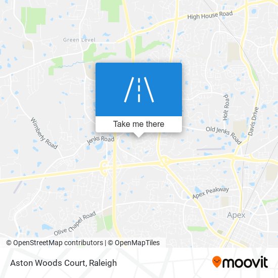 Aston Woods Court map