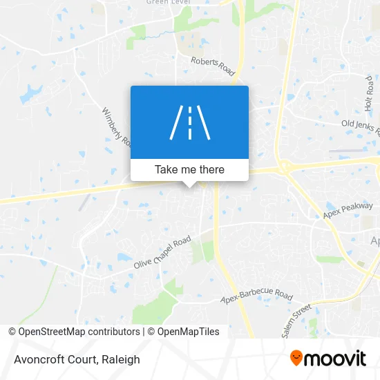 Avoncroft Court map