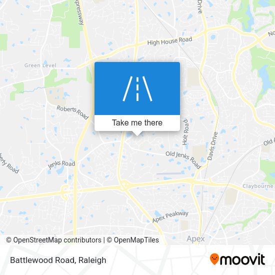 Mapa de Battlewood Road
