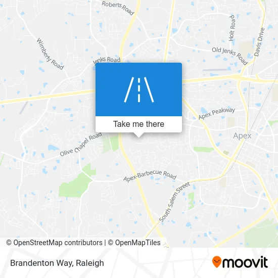Brandenton Way map