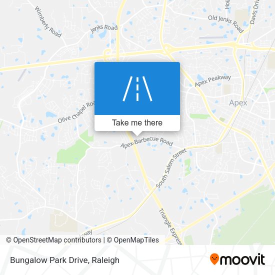 Mapa de Bungalow Park Drive