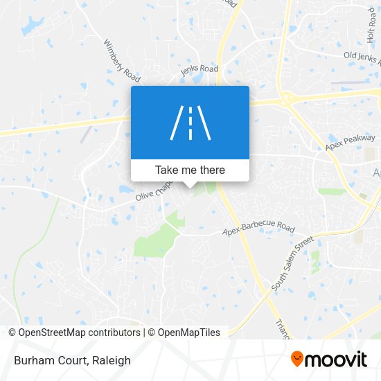 Mapa de Burham Court