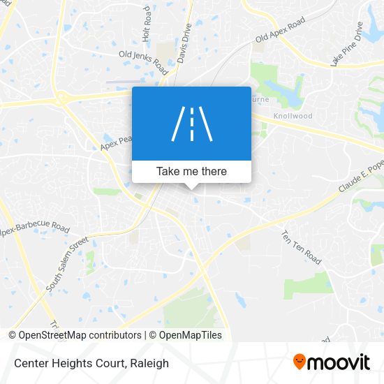 Mapa de Center Heights Court