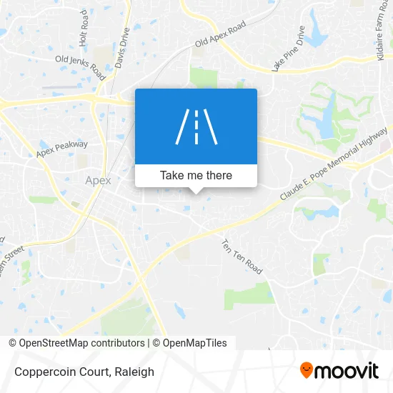 Coppercoin Court map