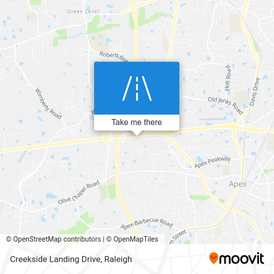 Creekside Landing Drive map