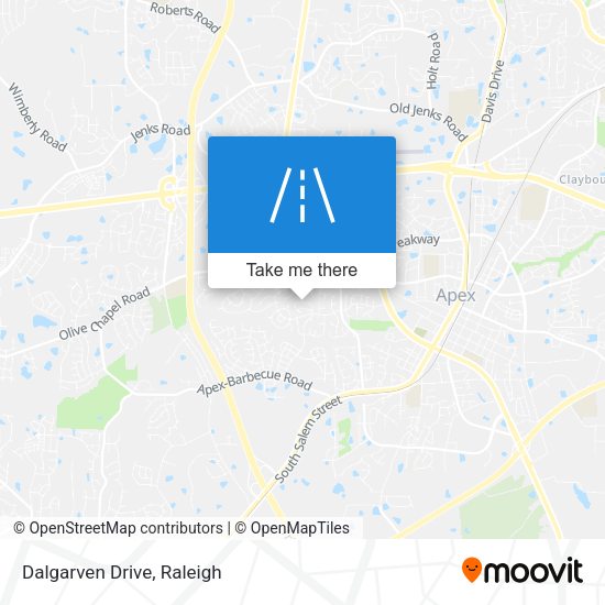 Mapa de Dalgarven Drive