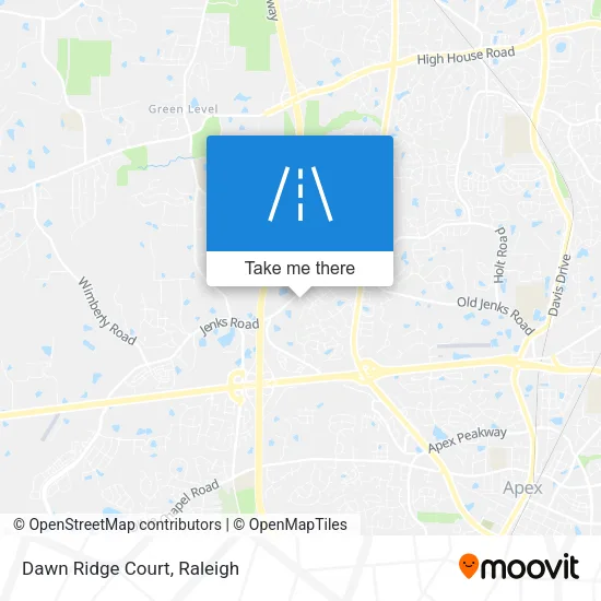 Dawn Ridge Court map