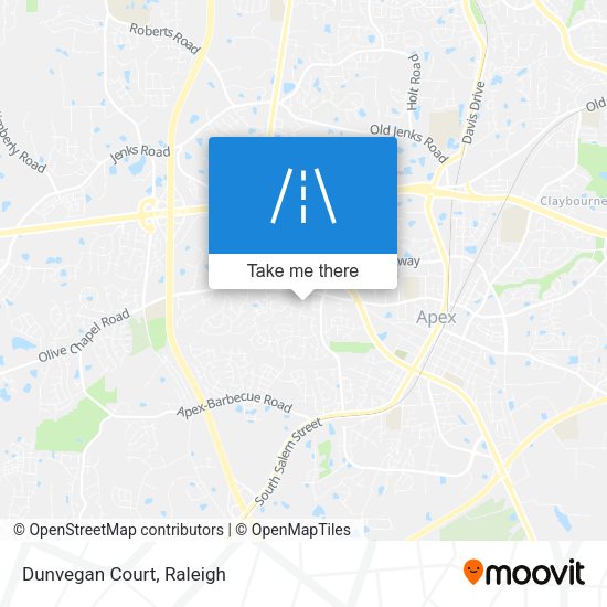 Mapa de Dunvegan Court