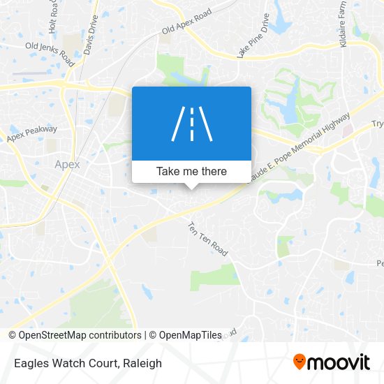 Mapa de Eagles Watch Court