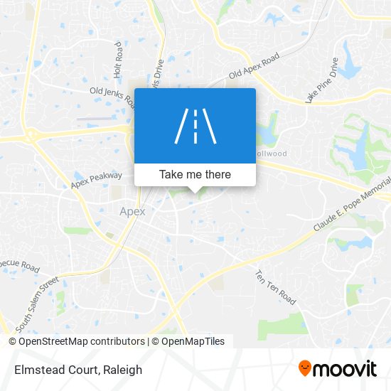 Elmstead Court map