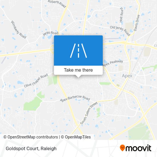 Mapa de Goldspot Court