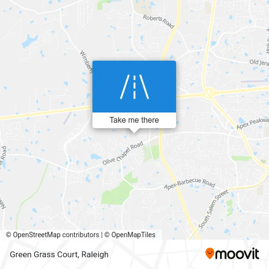 Green Grass Court map