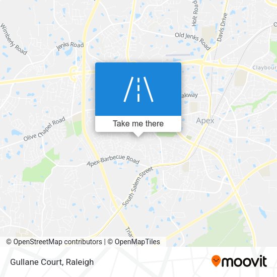 Gullane Court map