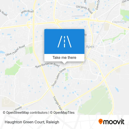 Haughton Green Court map
