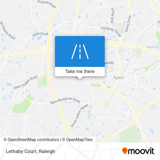 Mapa de Lethaby Court