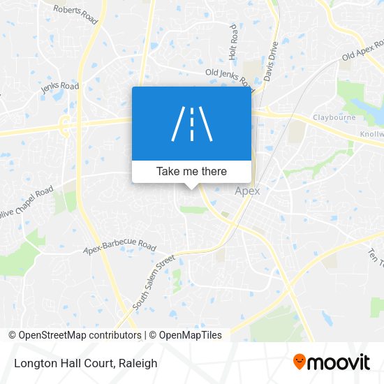Mapa de Longton Hall Court