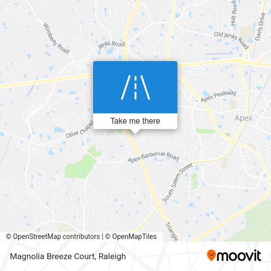 Magnolia Breeze Court map