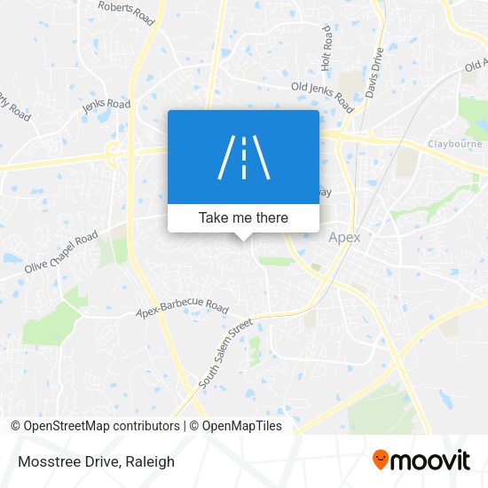 Mapa de Mosstree Drive
