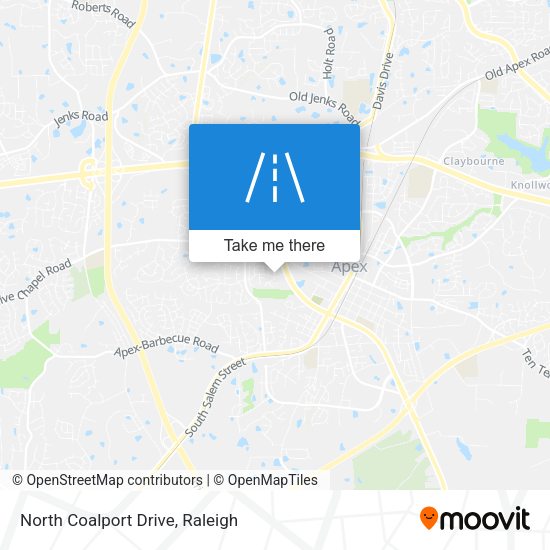 Mapa de North Coalport Drive