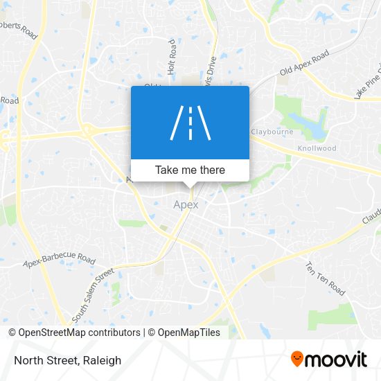 Mapa de North Street