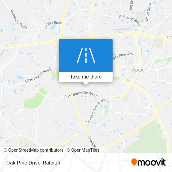 Mapa de Oak Pine Drive