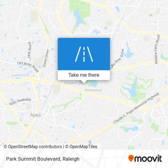 Mapa de Park Summit Boulevard