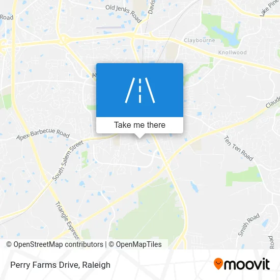 Perry Farms Drive map