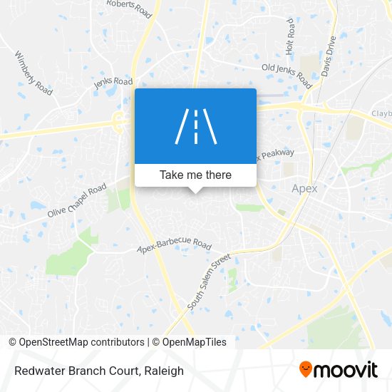 Redwater Branch Court map