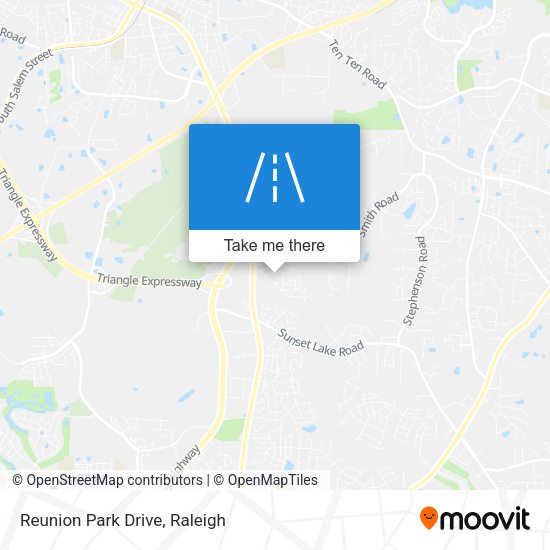 Mapa de Reunion Park Drive