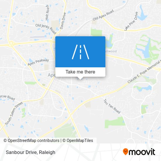 Mapa de Sanbour Drive