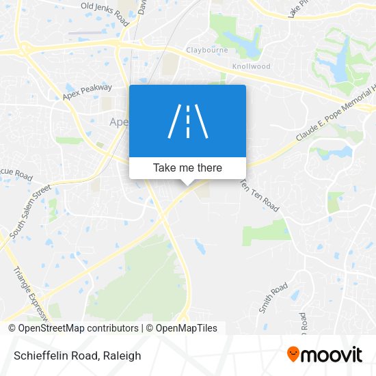 Schieffelin Road map