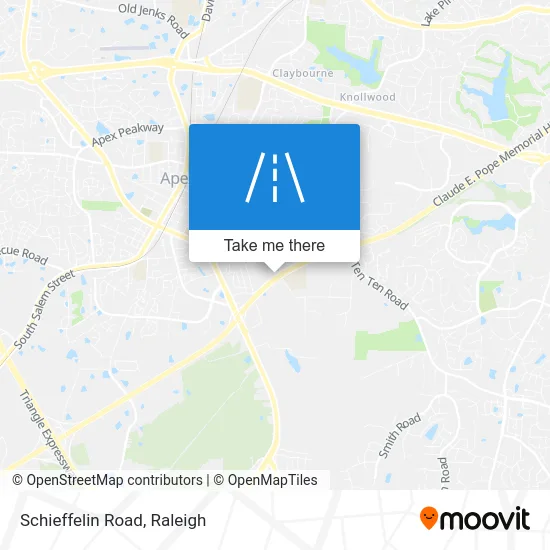 Schieffelin Road map