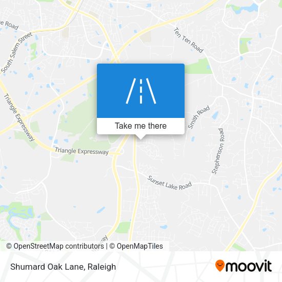 Mapa de Shumard Oak Lane