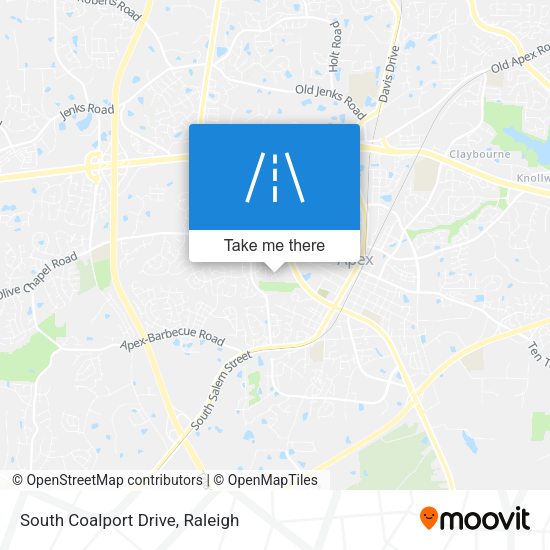 South Coalport Drive map