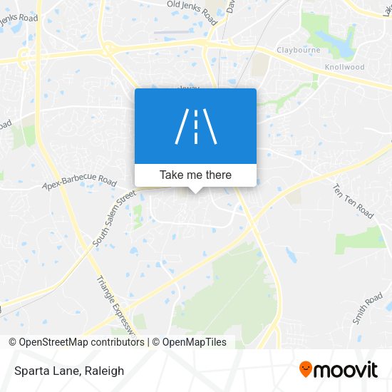 Mapa de Sparta Lane