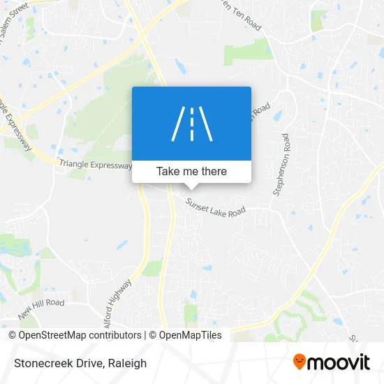 Stonecreek Drive map