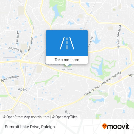 Mapa de Summit Lake Drive