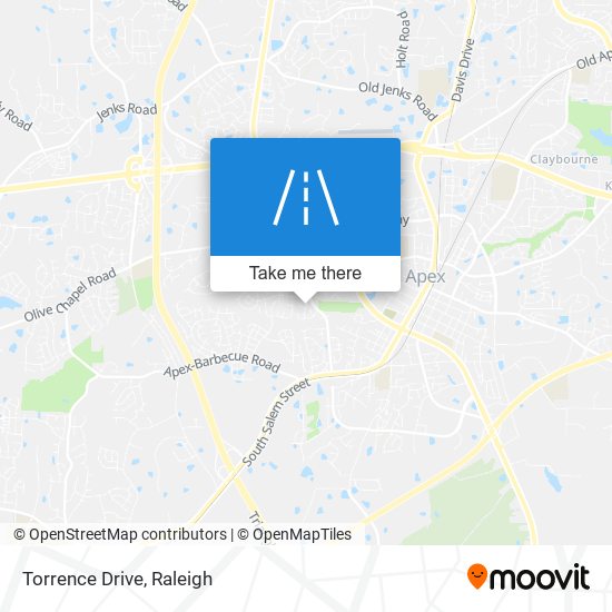 Torrence Drive map